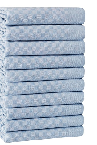 10 panos - Azul-claro