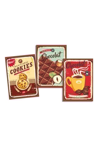 3 panos Cocoa - Castanho