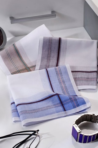 12 lenços Arum - Multicores