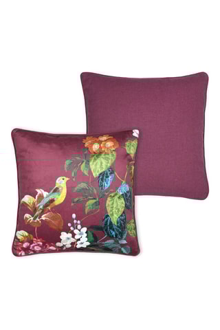 Almofada Emmy - Bordô - 40 x 40 cm