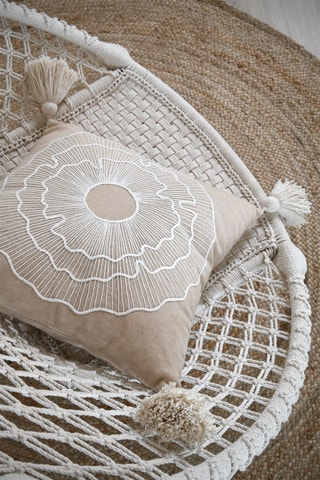 Almofada - Natural - 45 x 45 cm