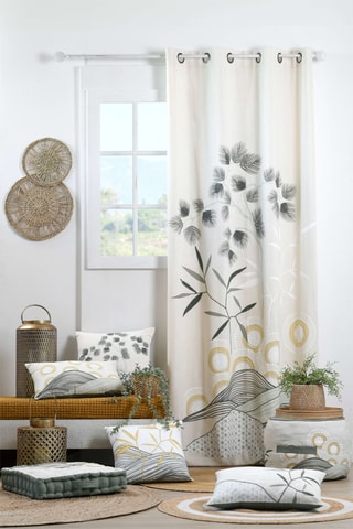 Almofada Yuki - branco - 45 x 45 cm