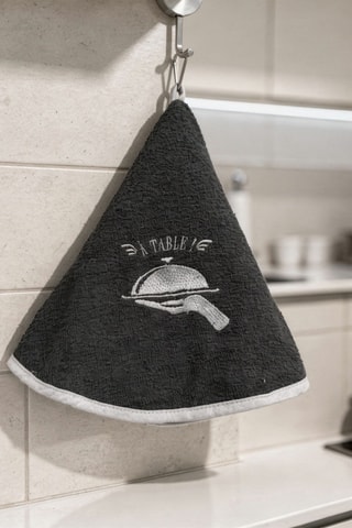 2 panos - Cinzento - 60 x 60 cm