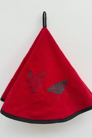 2 panos - Vermelho - 60 x 60 cm