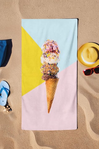 Toalha de banho grande - Azul – 75 x 150 cm