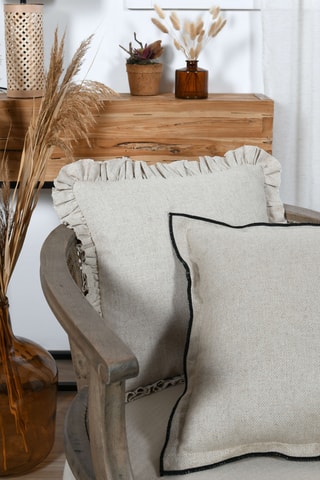 Almofada - Bege - 40 x 40 cm