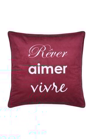 Almofada - Bordô - 50 x 50 cm