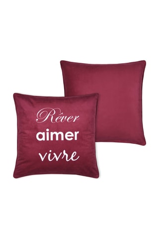 Almofada - Bordô - 50 x 50 cm