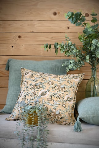 Almofada - Amarelo - 45 x 45 cm