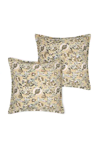 Almofada - Amarelo - 45 x 45 cm