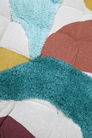 Almofada - Turquesa - 38 x 38 cm