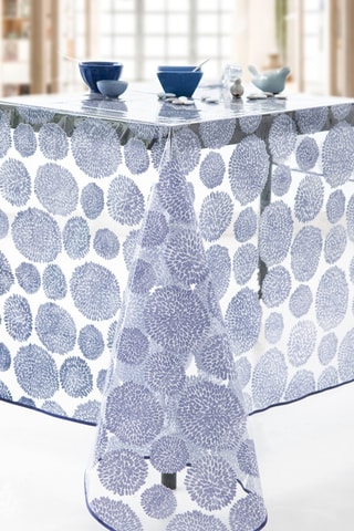 Toalha retangular em plástico - Azul - 140 x 250 cm