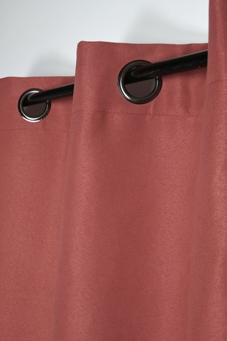 Cortina - Vermelho-tijolo - 135 x 240 cm