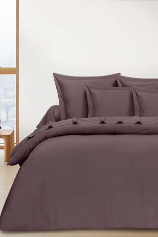 Capa de edredão em algodão 83 fios/cm² - Malva