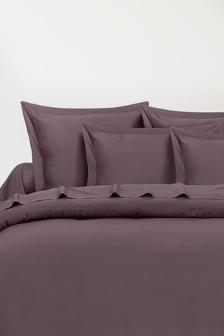 Capa de edredão em algodão 83 fios/cm² - Malva