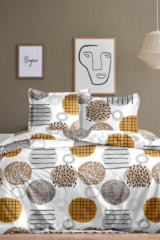 Capa de edredão em algodão 57 fios/cm² - Branco