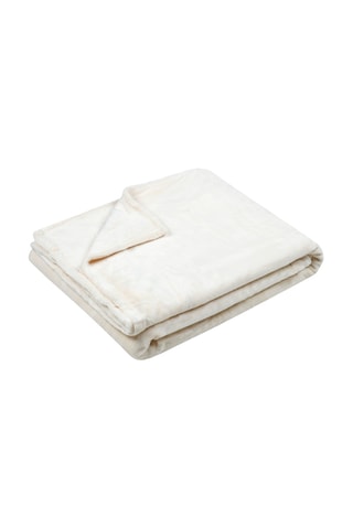 Manta - Bege - 180 x 220 cm