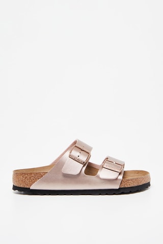 Muiltjes Arizona - Metallic Roze - Smal