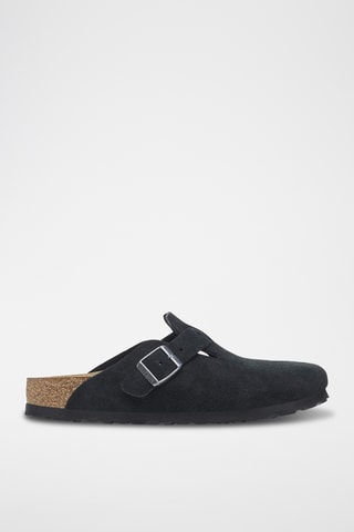 Leren Clogs Boston - Zwart