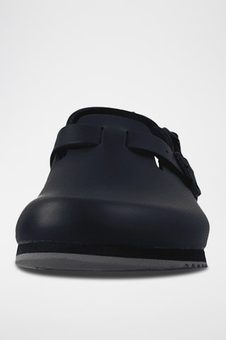 Leren Clogs Tokyo - Marineblauw