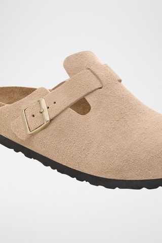 Leren Clogs Boston - Beige