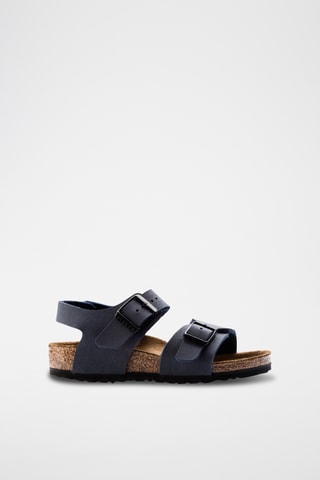 Leren Sandalen New York - Marineblauw