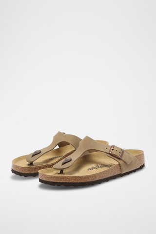 Leren Sandalen Gizeh - Beige