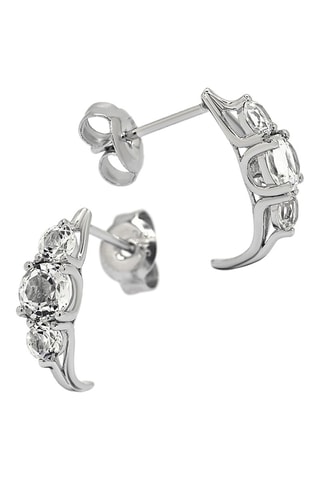 Semi-argolas Lumière Divine - Ouro branco e topázios