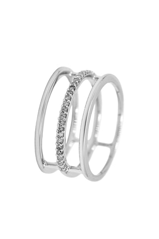 Anel Rêveuse Ouro branco e diamantes