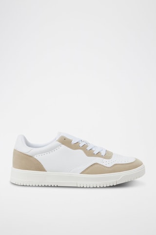 Sneakers - Branco e creme
