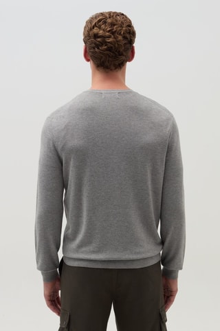 Camisola - Cinzento-claro mesclado