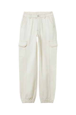 Calças jogger - Branco