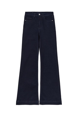 Calças de ganga bootcut - Azul-marinho