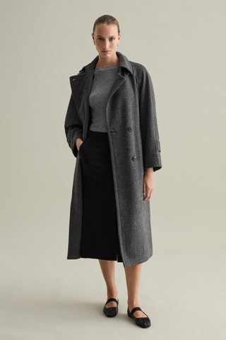 Sobretudo - Cinzento-claro