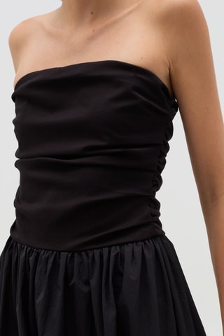 Vestido corpete - Preto