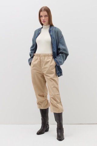 Bomber de ganga dip and dye - Azul-claro