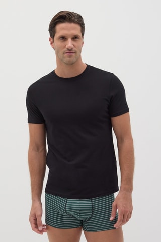 Boxers em algodão biológico - Verde