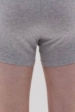 Boxers em algodão biológico - Cinzento mesclado