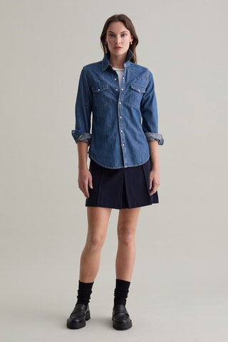 Blusa de ganga - Azul-escuro