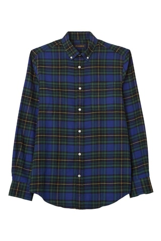 Camisa - Azul-marinho e verde