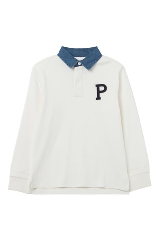 Polo - Blanco y negro