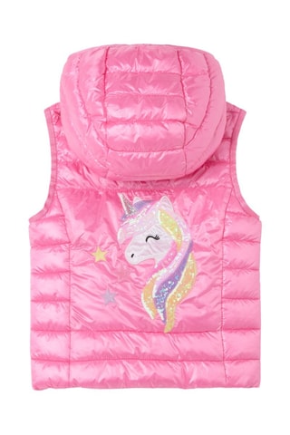 Colete acolchoado - Fúcsia