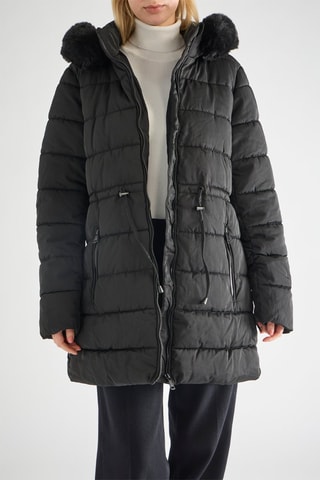 Blusão comprido - Preto