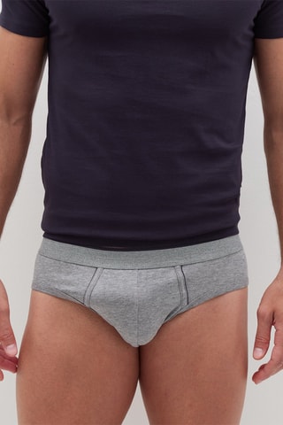 2 cuecas - Cinzento mesclado