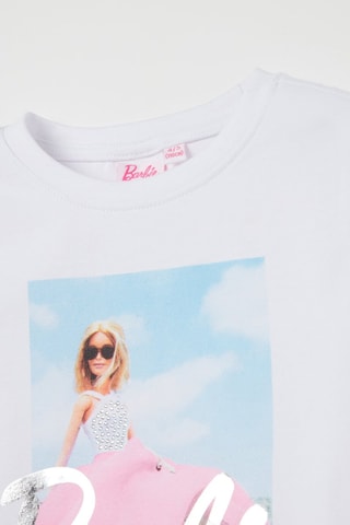 Camiseta Barbie - Blanco