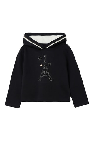 Sweat com capuz - Preto