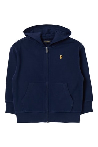 Sweat com capuz - Azul-marinho