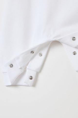 Macacão em <b>algodão biológico</b> - Branco