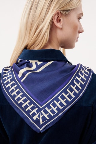 Foulard Oceana - Bleu marine