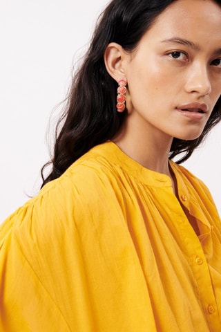 Boucles d’oreilles Ellina - Fuchsia